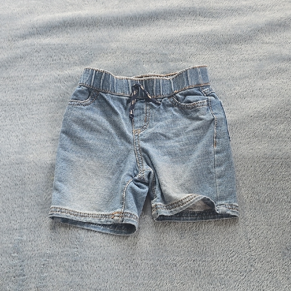 Kids Blue Denim Shorts